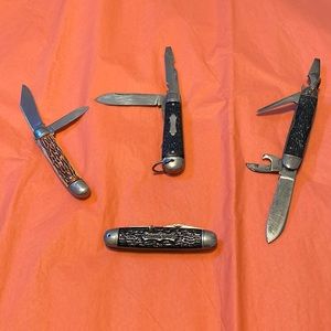 Vintage Pocketknife Set